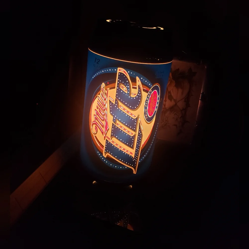Miller LITE can Lamp